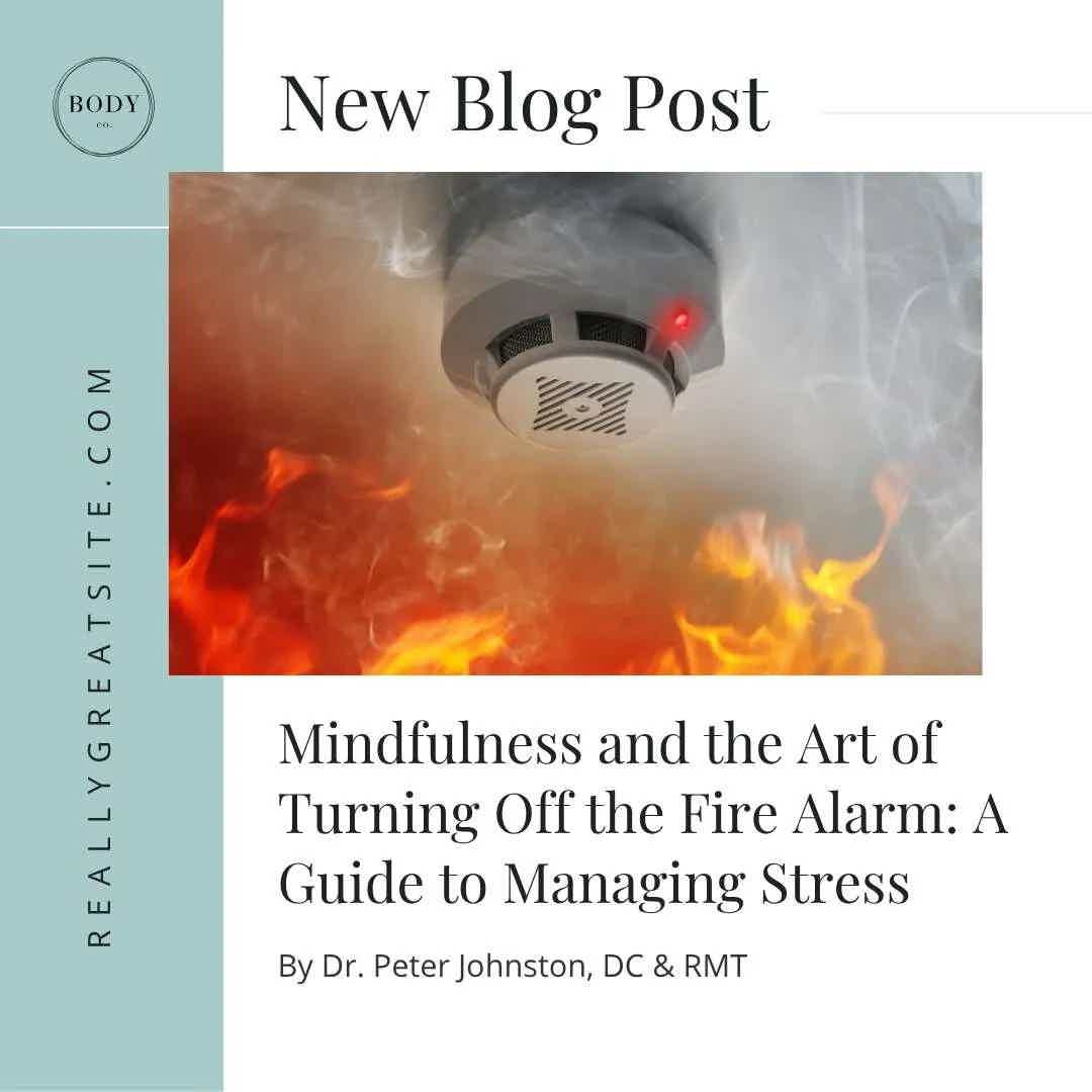 Mindfulness and the Art of Turning Off the Fire Alarm: A Guide to Managing Stress