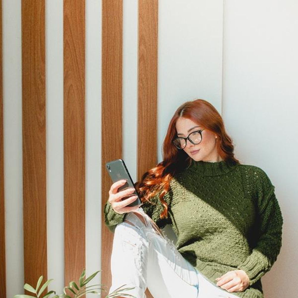 Green Leaf Long Blouse Knitting Pattern
