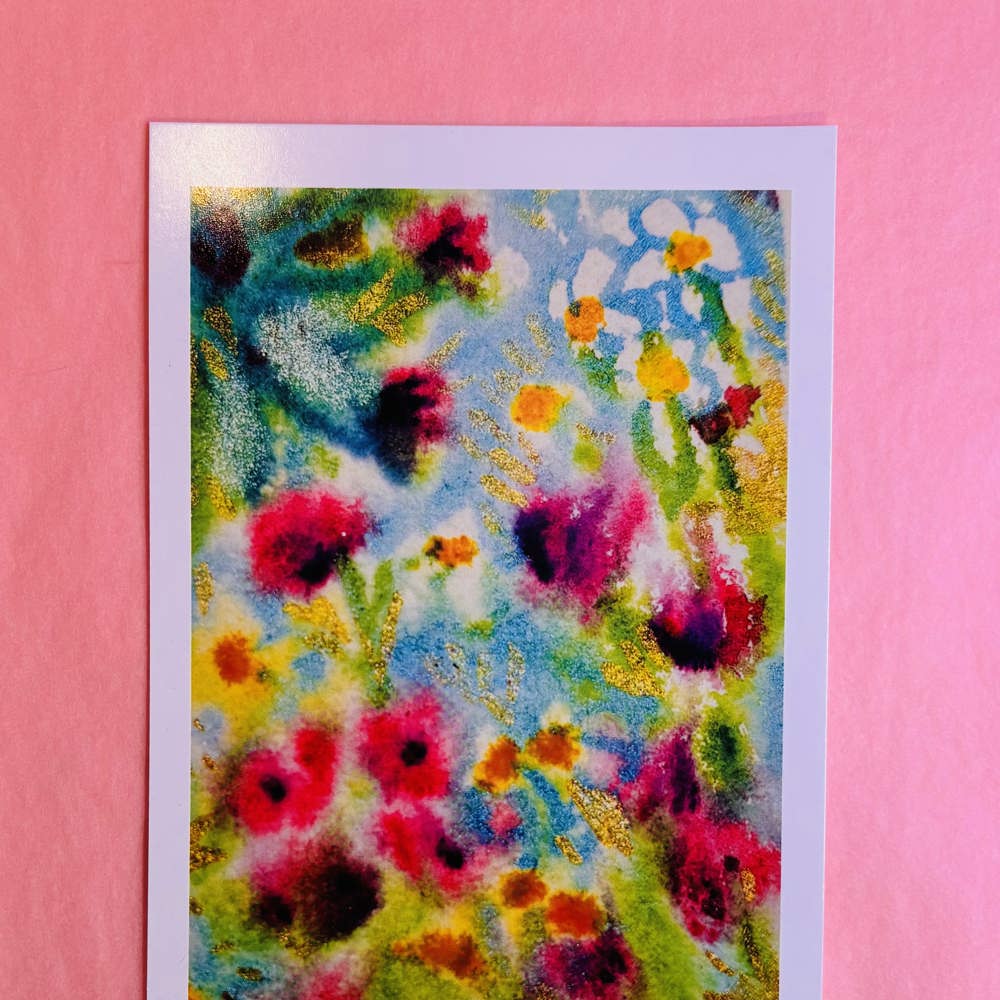 Kunsttrykk A5 Happy days 