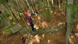 abenteuerpark potsdam wackel treppe