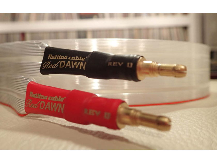 Nordost Red Dawn Rev. II 6 meter Biwire speaker cables