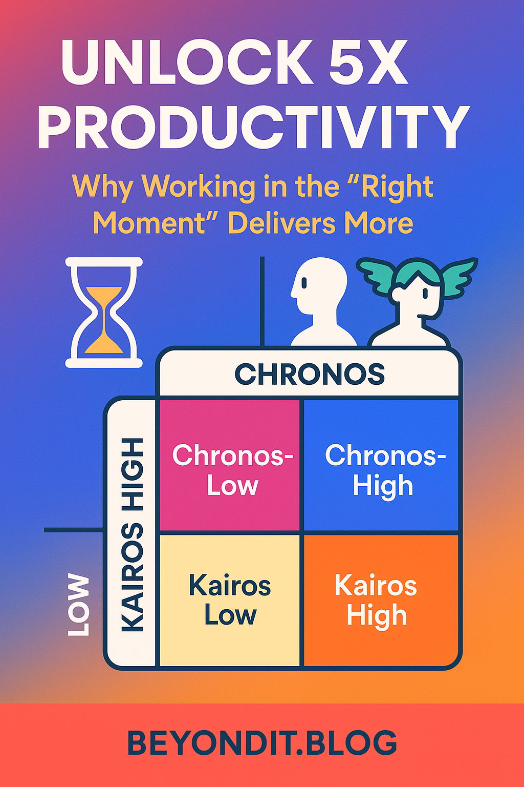 Chronos-Kairos Matrix - Unlock 5X Your Productivity : Why Working in the 'Right Moment' Delivers More