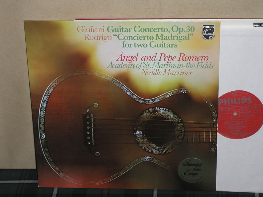 Angel&Pepe Romero - Giuliani/Rodrigo Philips Import LP 6500