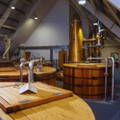 Cuves de fermentation Washbacks de la distillerie Isle of Harris sur l'île de Harris dans les Hébrides extérieures d'Ecosse