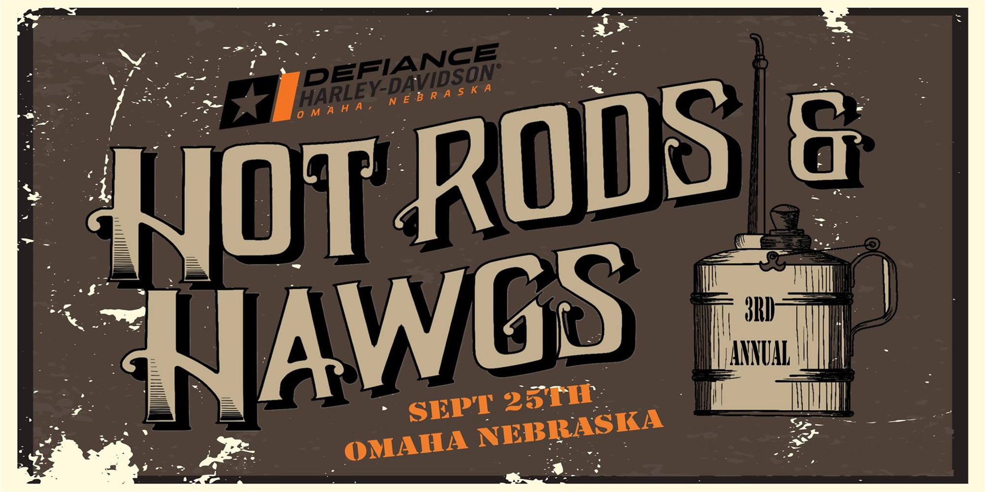 Hot Rods & Hawgs Car & Bike Show promotional image