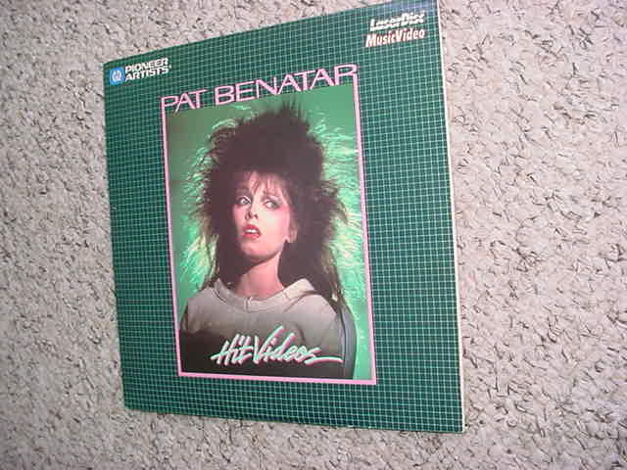 8 INCH Laserdisc movie - Pat Benatar hit videos NOT A DVD!