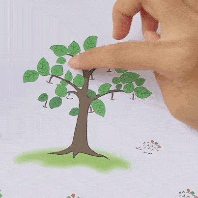 FunnyFingers Painting Tree