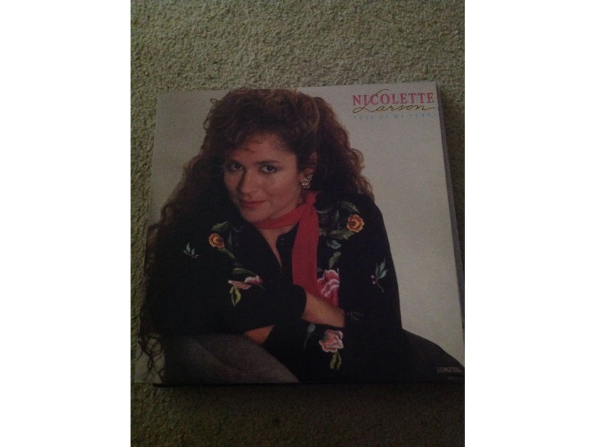 Nicolette Larson - Rose Of My Heart MCA Records Vinyl LP NM