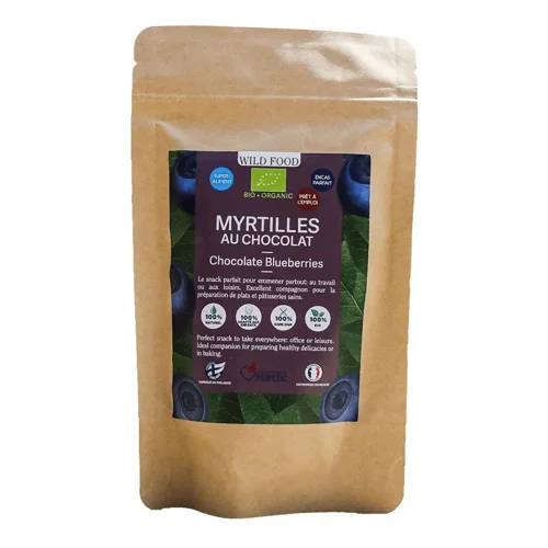 Myrtilles Sauvages au Chocolat Bio