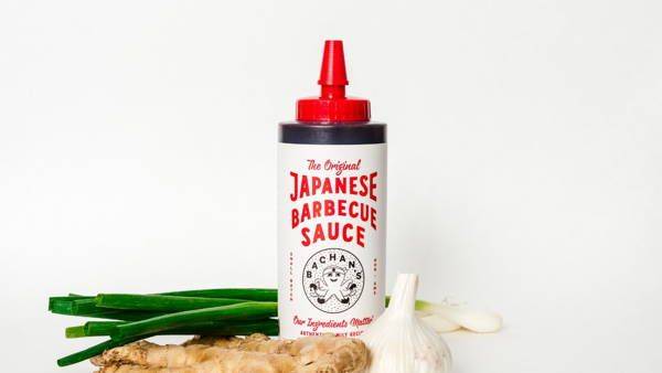 Lego-inspired Bachan's Japanese Barbecue Sauce.