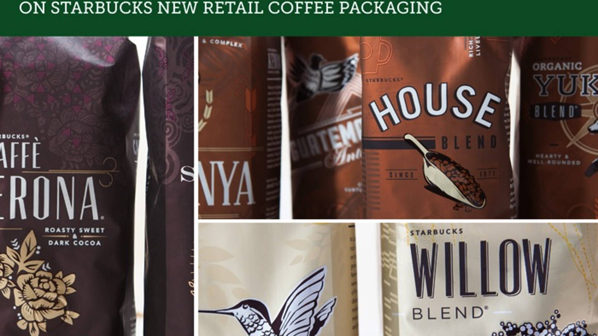 Featured image for Behind The Design: Interview with Mike Peck and Steve Murray on Starbucks New Retail Coffee Packaging