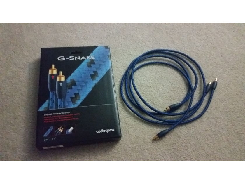 AudioQuest G-Snake Interconnects 1.5m & 2m 2 pair