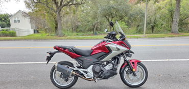 2018 HONDA NC750X DCT motorcycle for rent near Orlando, FL