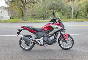 2018 HONDA NC750X DCT motorcycle for rent near Orlando, FL