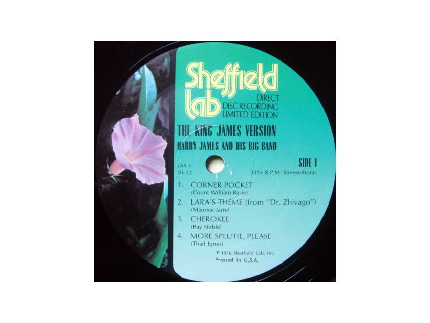 ★Audiophile★ Sheffield Lab / HARRY JAMES, - The King James Version, MINT!
