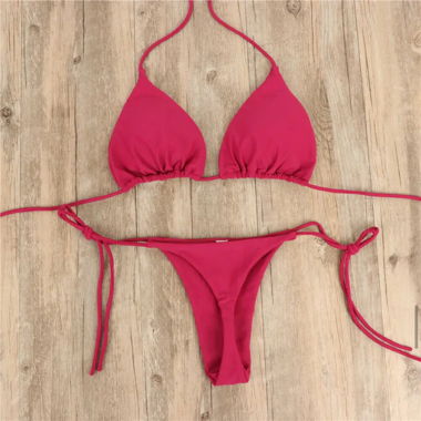 Wein Roter Bikini *NEU* Top Passform Gr.S