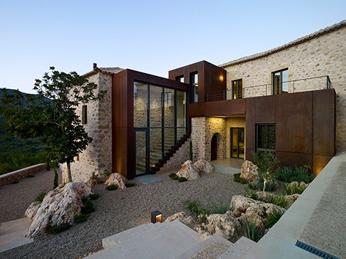 Prämierte Design-Villa in Griechenland zu mieten