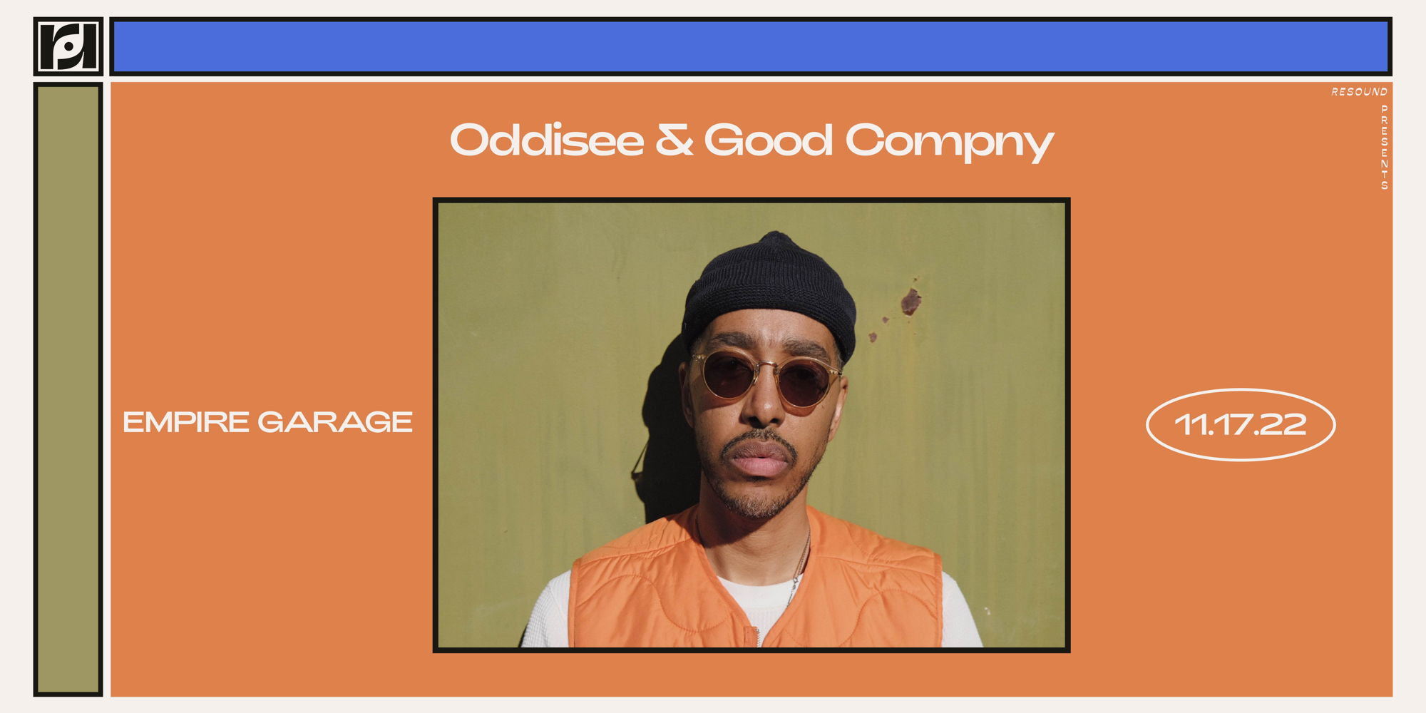 Resound Presents:  Oddisee & Good Company at Empire- 11/17 promotional image