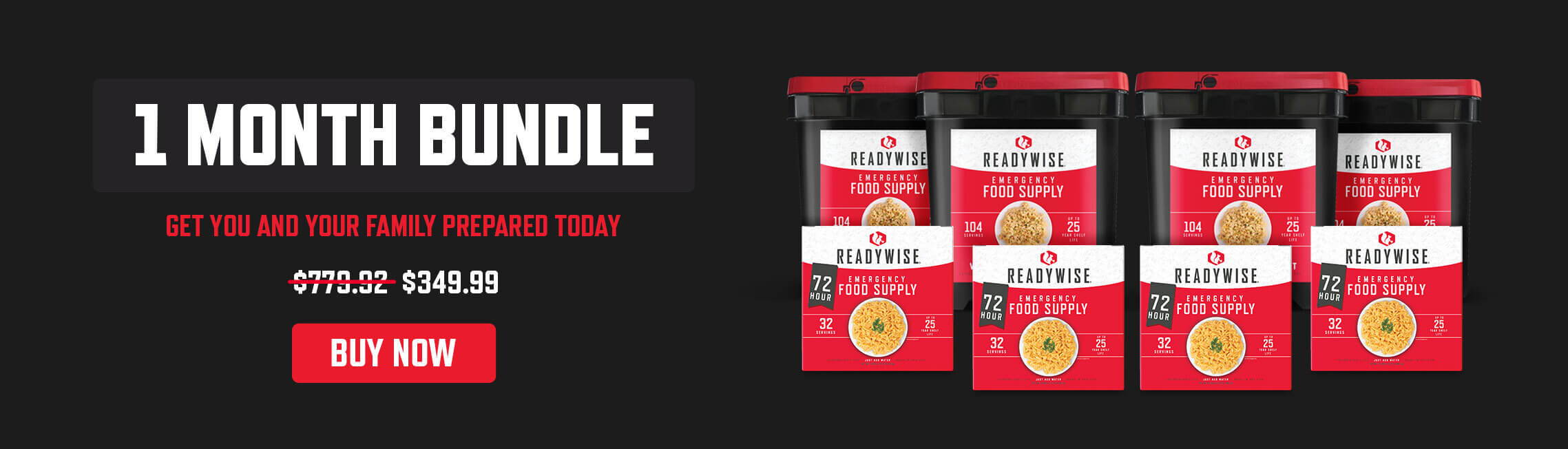 Survival Food & Emergency Food Storage | ReadyWise
