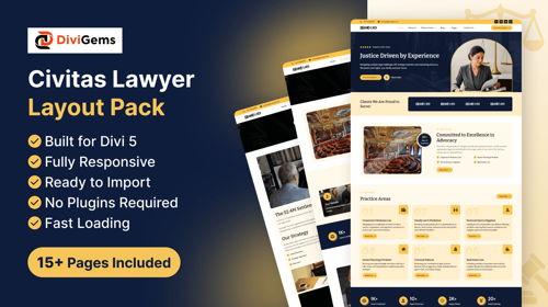 Civitas Lawyer Layout Pack