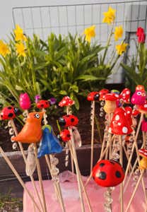 Blomsterpinner 2 stk