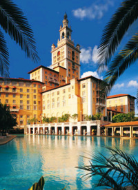 The Biltmore Hotel in Coral Gables, overlooking what is said to be the nation's largest pool.