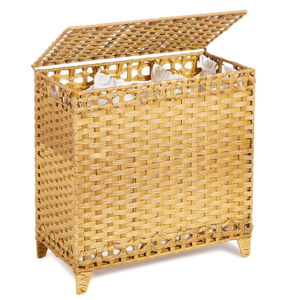 Laundry Hamper with 3 Removable Liner Bags, 132L