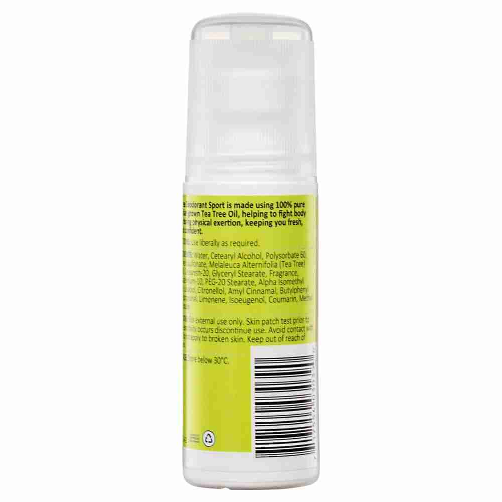 Thursday Plantation Tea Tree Deodorant Sport 60Ml - Image 4