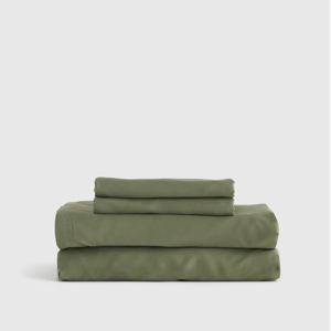 King Organic Bamboo Viscose Sheet Set - Color: Olive