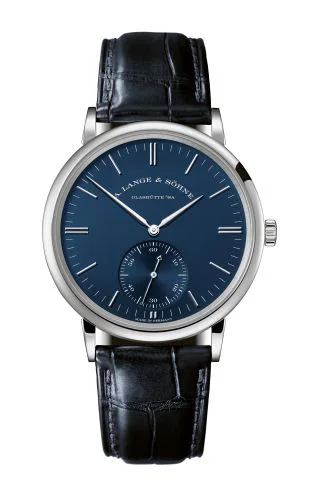 Saxonia Automatik White Gold / Blue