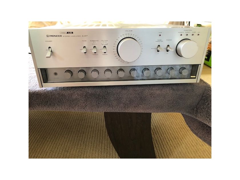 Pioneer A-27 Integrated Amplifier