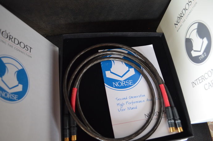 Nordost TYR 2  NORSE 1m RCA pair