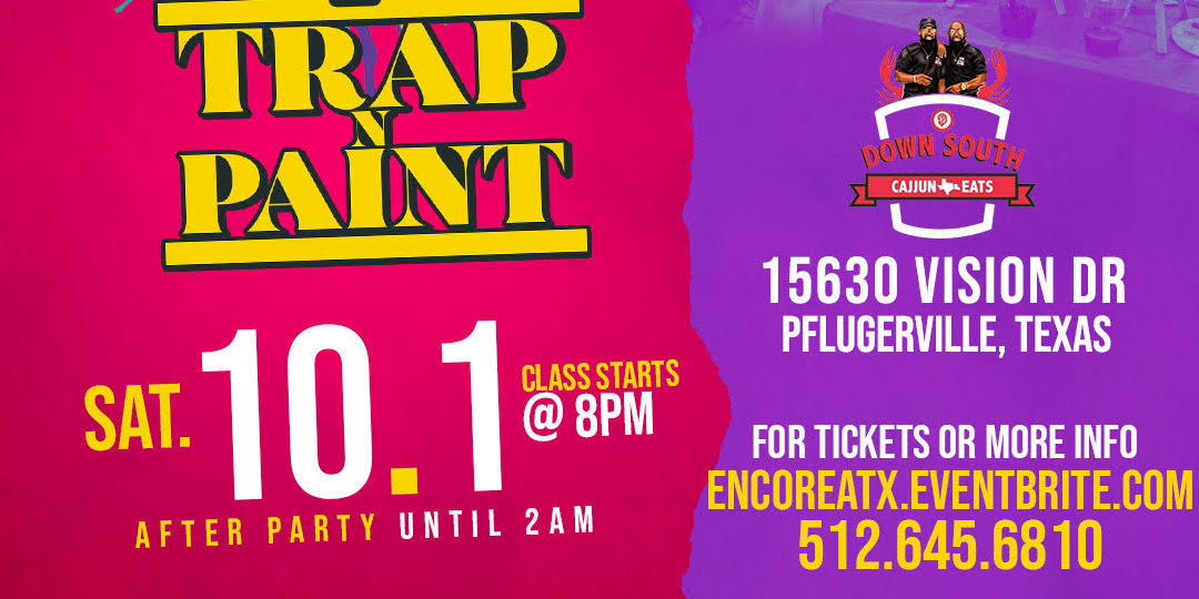 Trap n Paint -  Fun and Creative Happy Hour! 10.1 promotional image