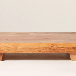 10"x13" Footed Wood Serving Trivet - Hearth & Hand™ with Magnolia