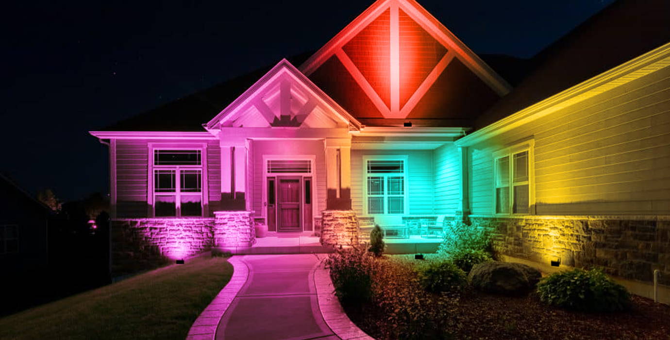 House RGB LED Flood Light