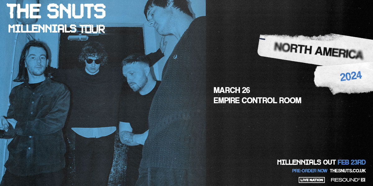 Live Nation & Resound Present: The Snuts at Empire Control Room promotional image