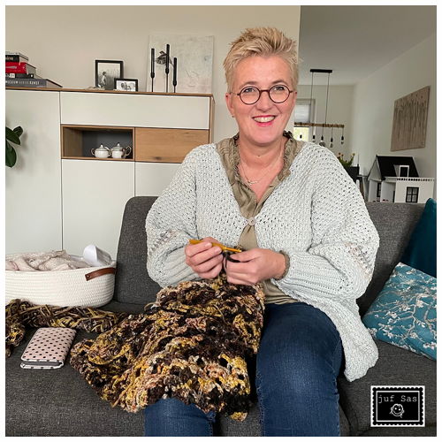 Pattern for sweater and cardigan Anna by teacher Sas