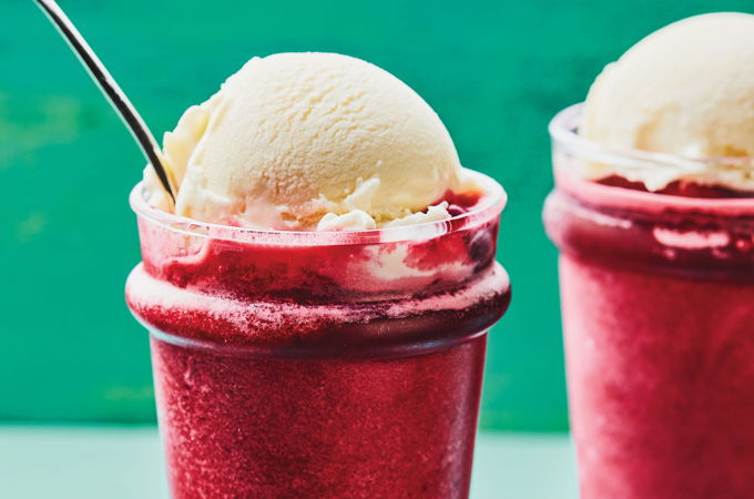 Mont Blanc Cherry Slush