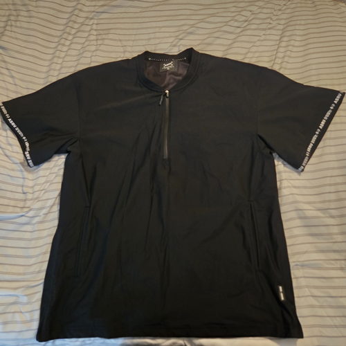 0335. TETRA™ Short Sleeve Sideline Jacket - Black