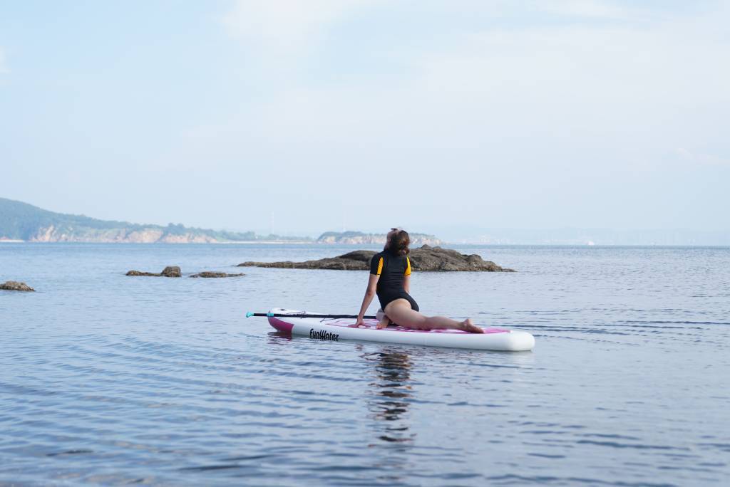 Funwater best paddle boards for yoga on Canada water