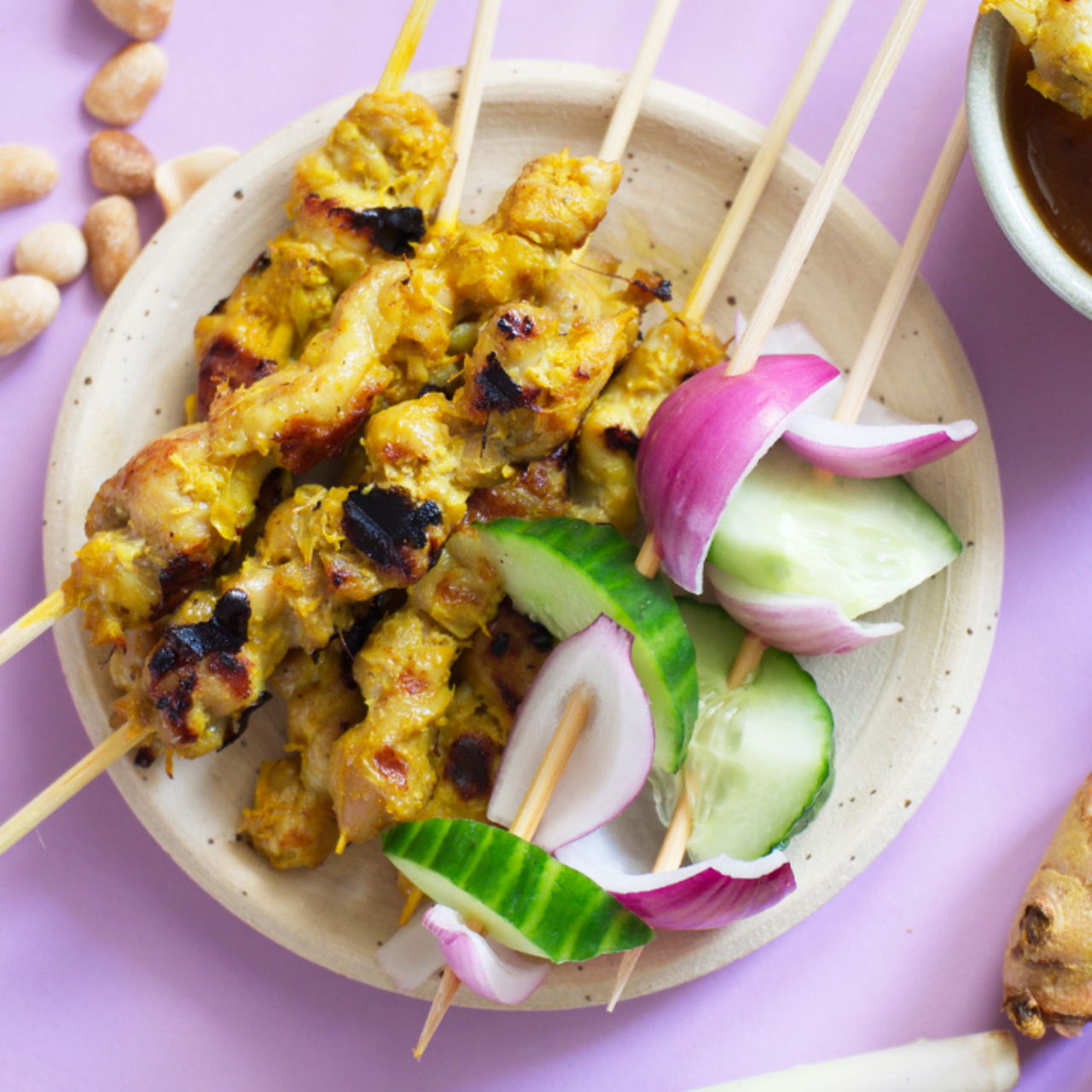 chicken satay southeast asian recipes nyonya cooking chicken satay