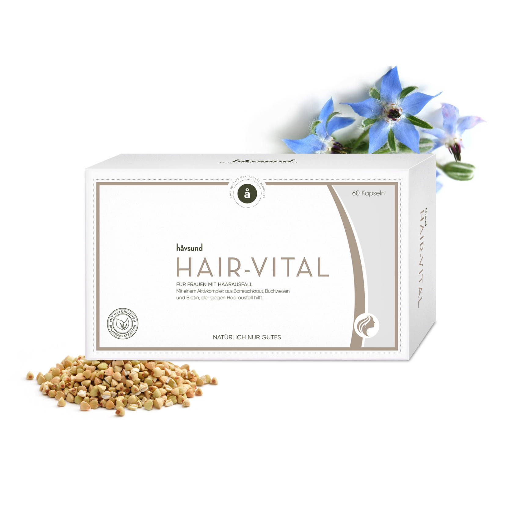 håvsund Hair-Vital product image with ingredients