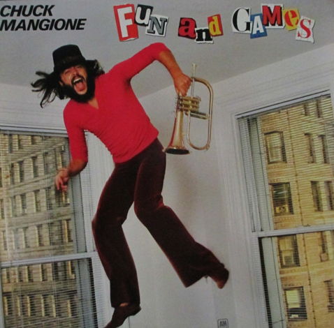 CHUCK MANGIONE (VINTAGE VINYL LP) - FUN AND GAMES (1980...