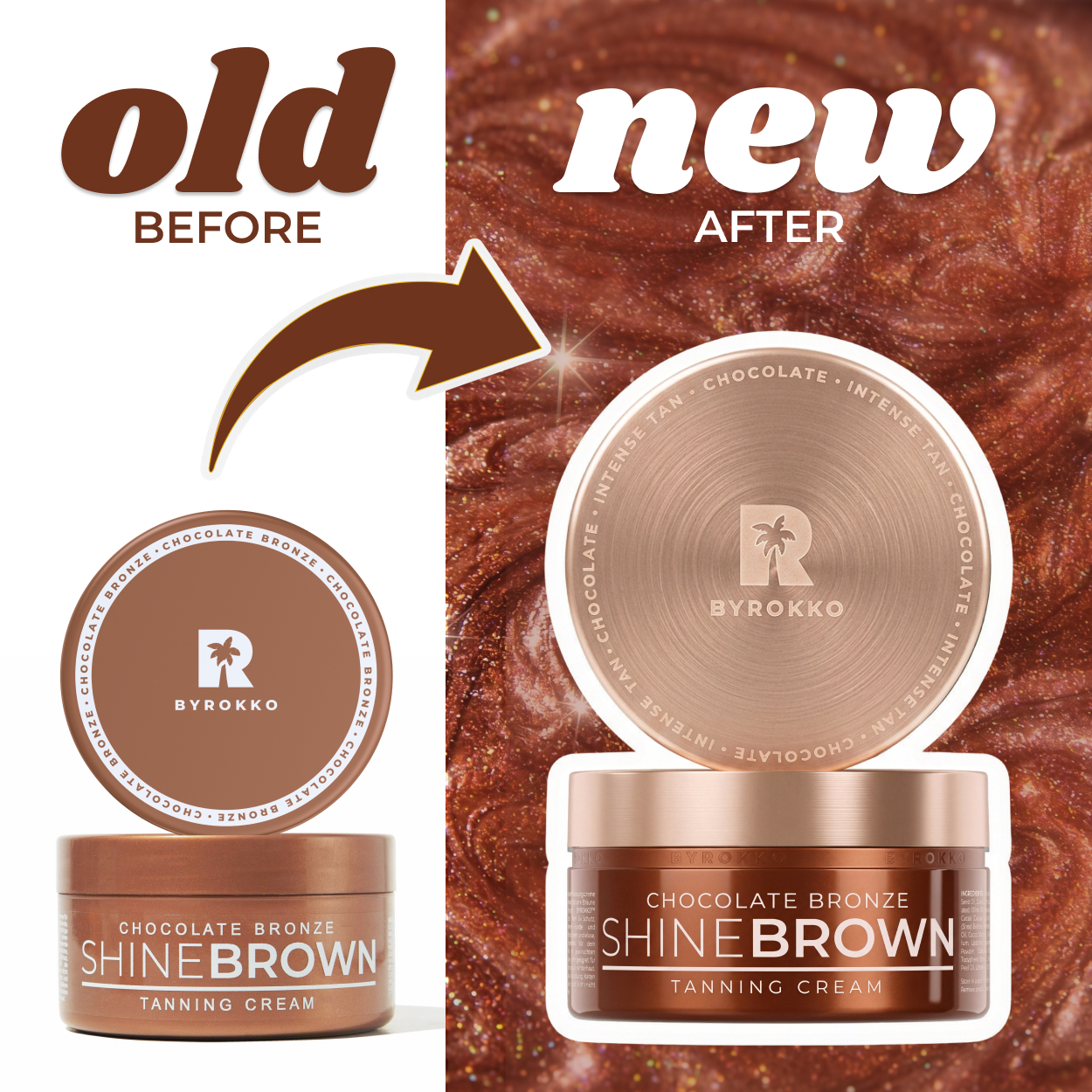 Collana premium rich cream New ×5 Shine Brown Chocolate Bronze