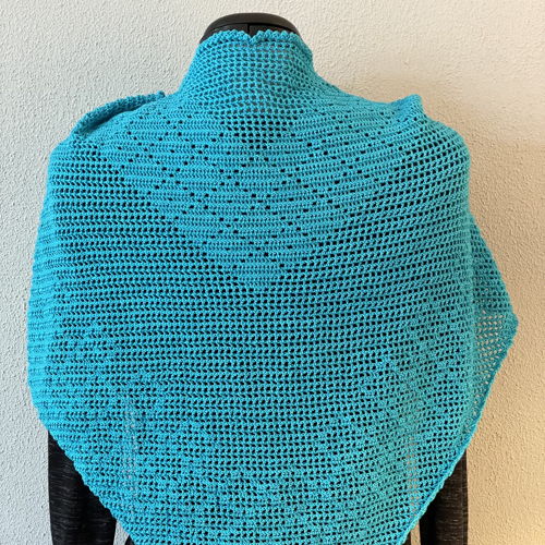 Haak Patroon: Gehaakte Omslagdoek Sanne