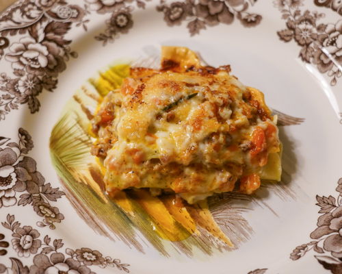 Corsi di cucina Bologna: A lezione di sapori autunnali: lasagne zucca e salsiccia