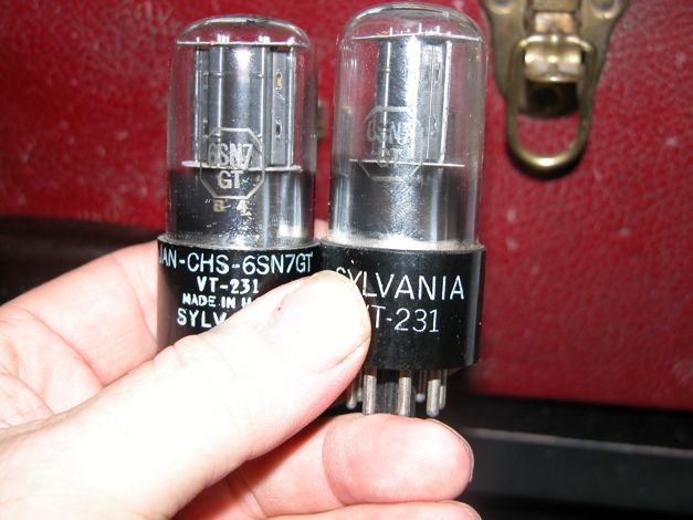 2 VERY LIGHTLY USED STRONG SYLVANIA MILITARY SPEC VT231...