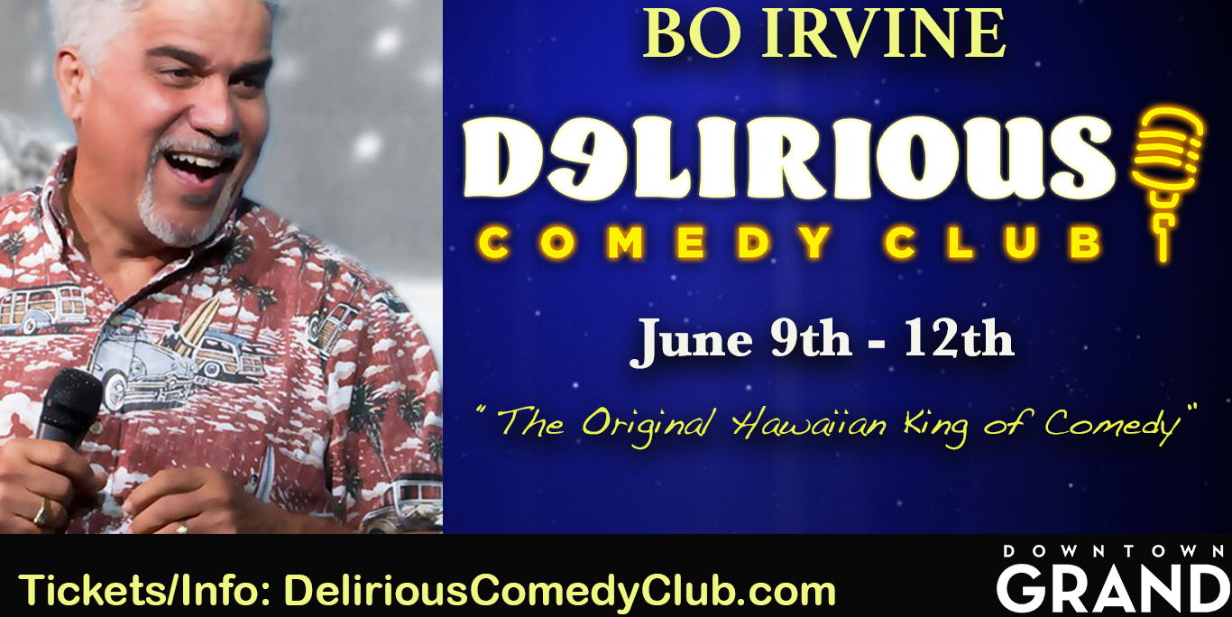 The Original Hawaiian King of Comedy Bo Irvine Comes To Las Vegas promotional image