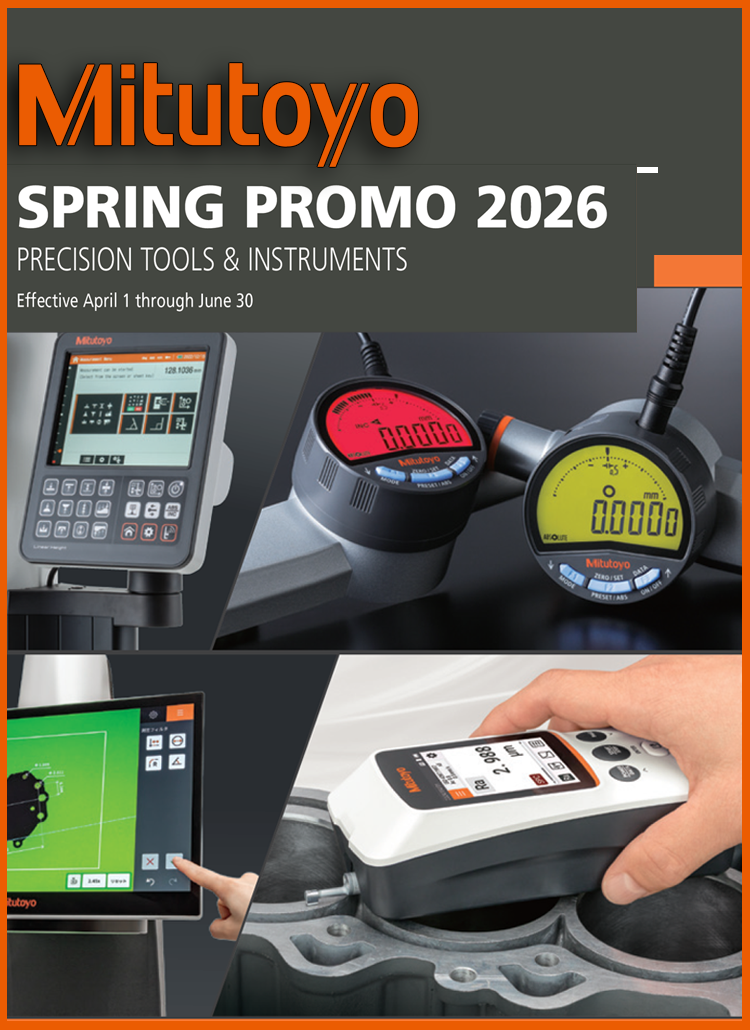 Mitutoyo Spring Sale 2026 Mobile Banner