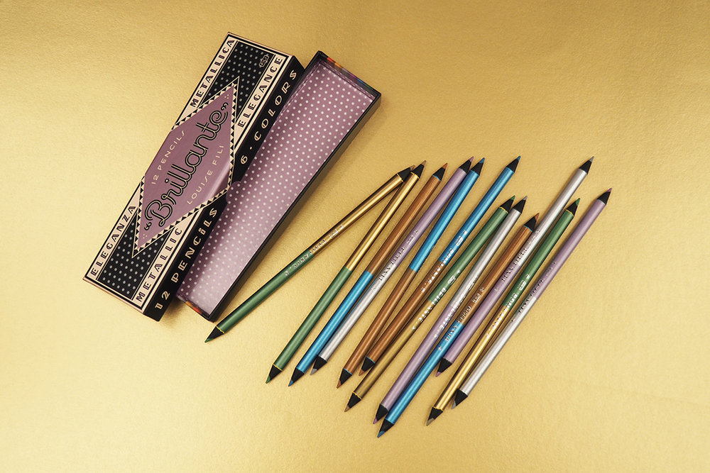 Vibrant Italian-Inspired Packaging for Louise Fili Brillante Pencils |  Dieline - Design, Branding & Packaging Inspiration